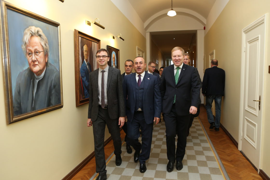 Väliskomisjoni ja riigikaitsekomisjoni esimehed kohtusid Türgi välisministriga